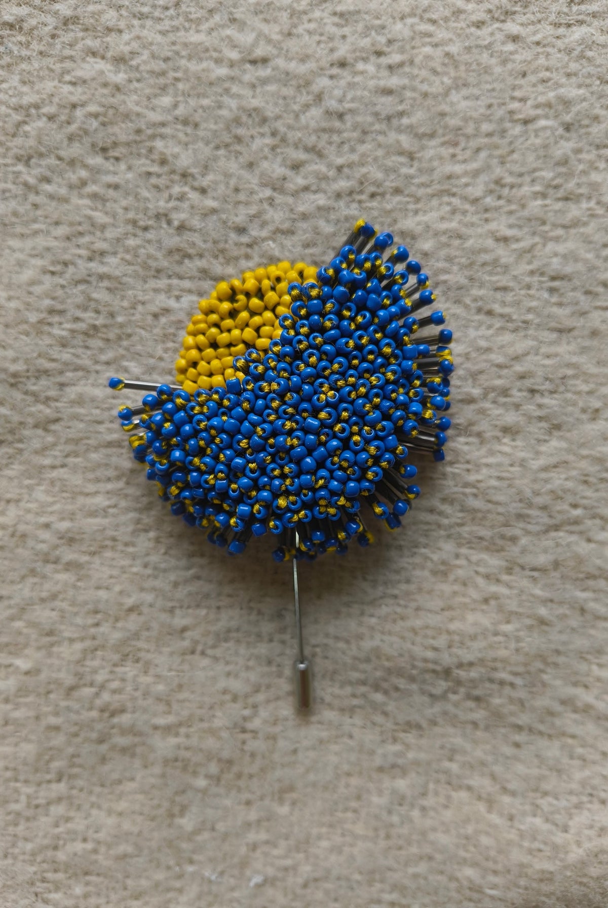Midnight Bloom Brooch - Cobalt Blue - CiceroniBroochBandish