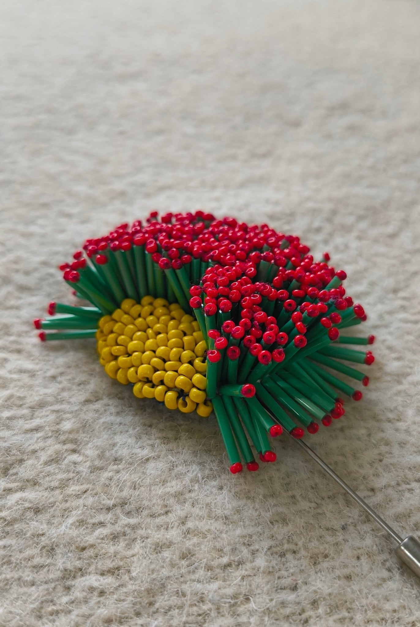 Midnight Bloom Brooch - Dark Green - CiceroniBroochBandish