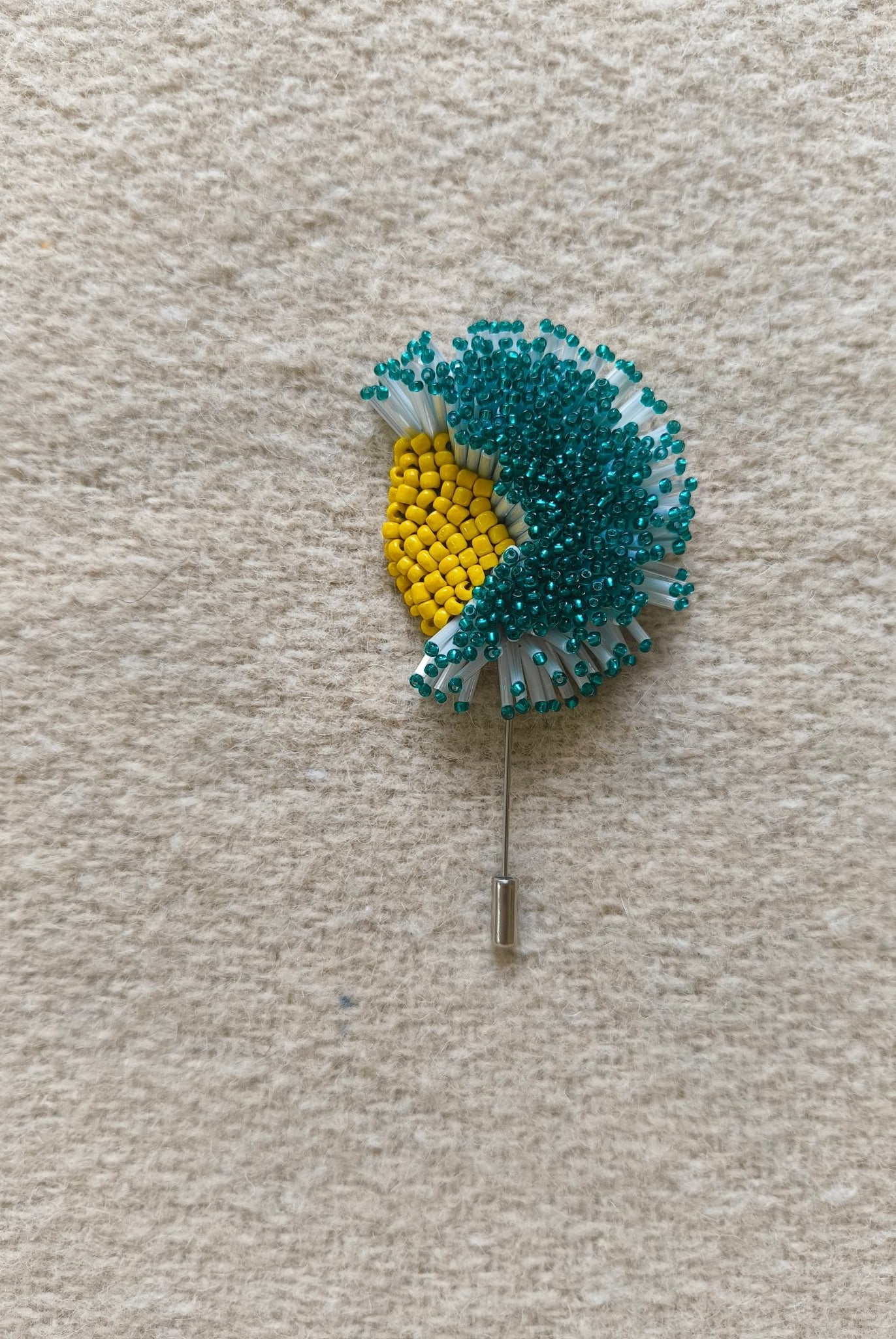 Midnight Bloom Brooch - Green - CiceroniBroochBandish