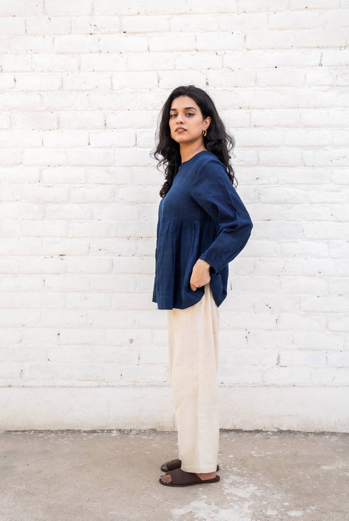Midnight Indigo Top - CiceroniTopswith N.