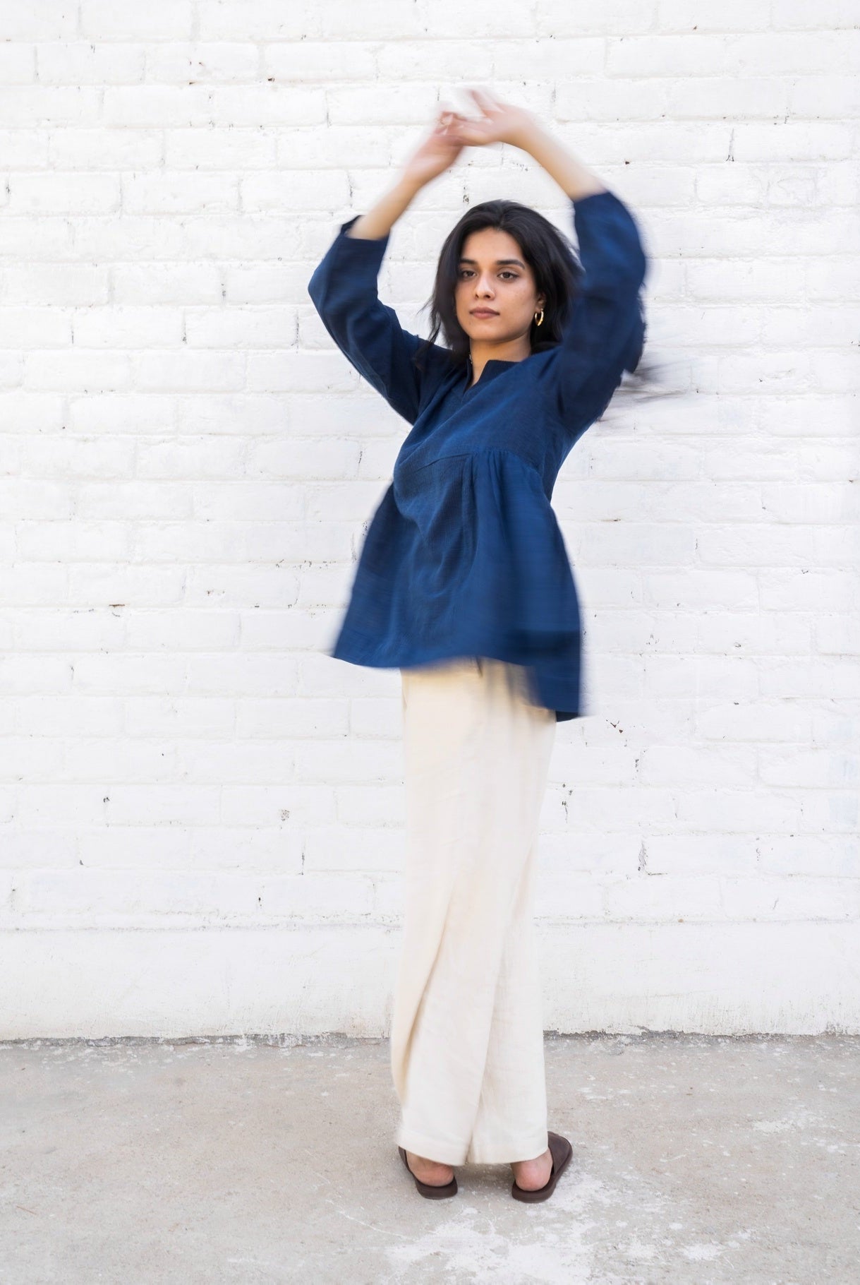 Midnight Indigo Top - CiceroniTopswith N.