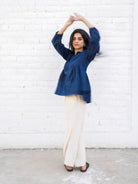 Midnight Indigo Top - CiceroniTopswith N.