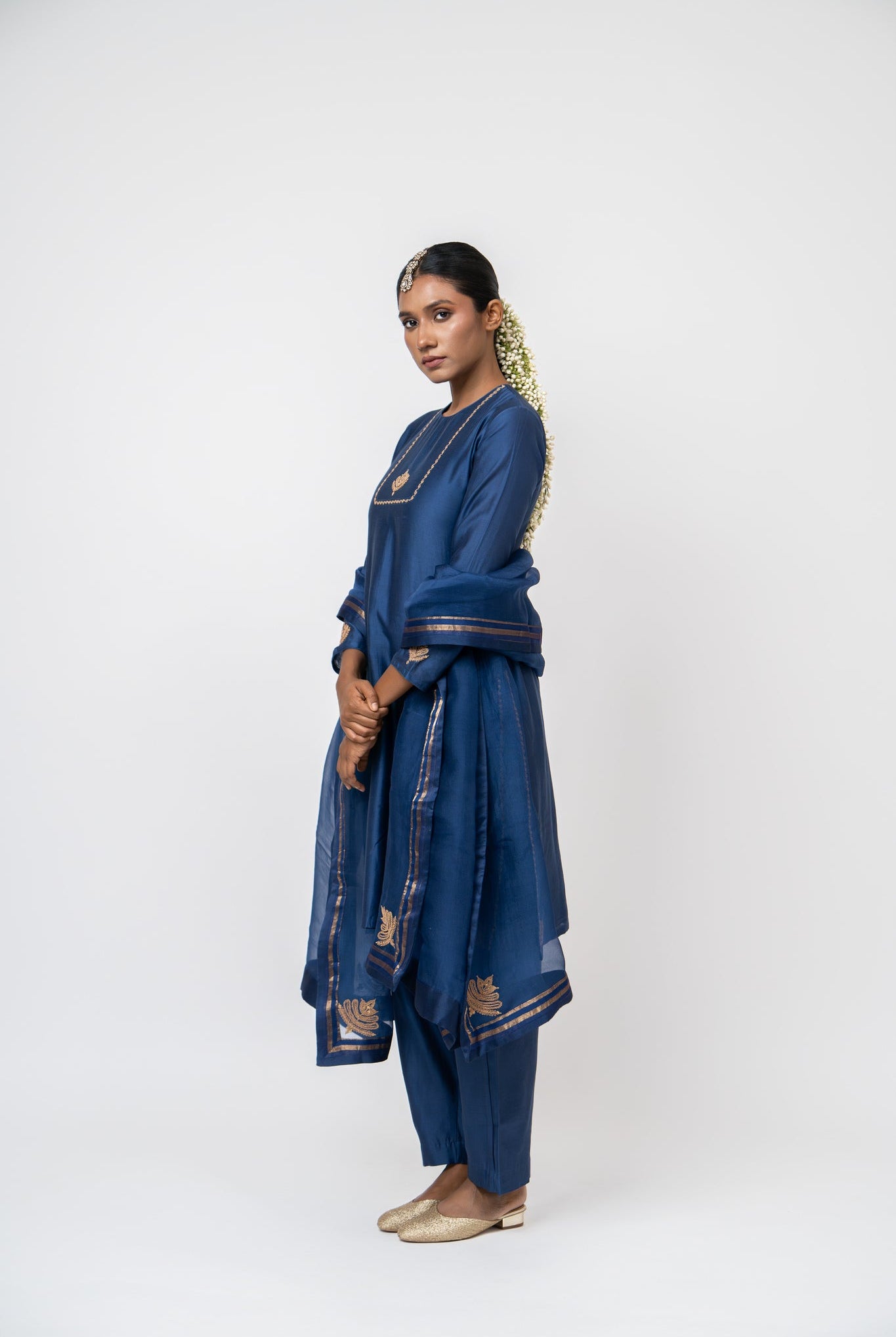 Midnight Stars Set - CiceroniKurta Set, Festive WearKajal Agarwal