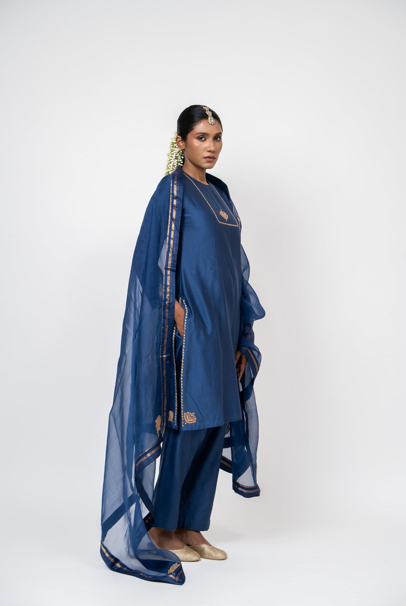 Midnight Stars Set - CiceroniKurta Set, Festive WearKajal Agarwal
