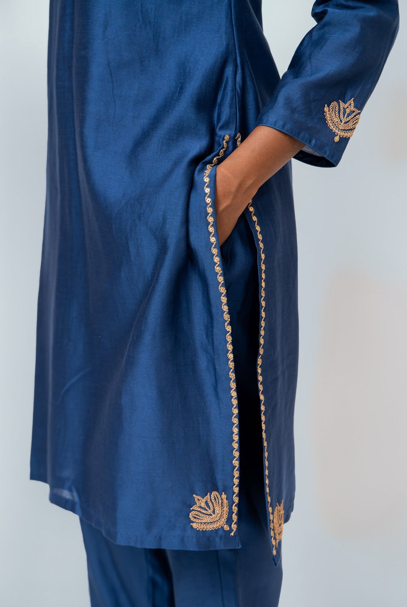Midnight Stars Set - CiceroniKurta Set, Festive WearKajal Agarwal
