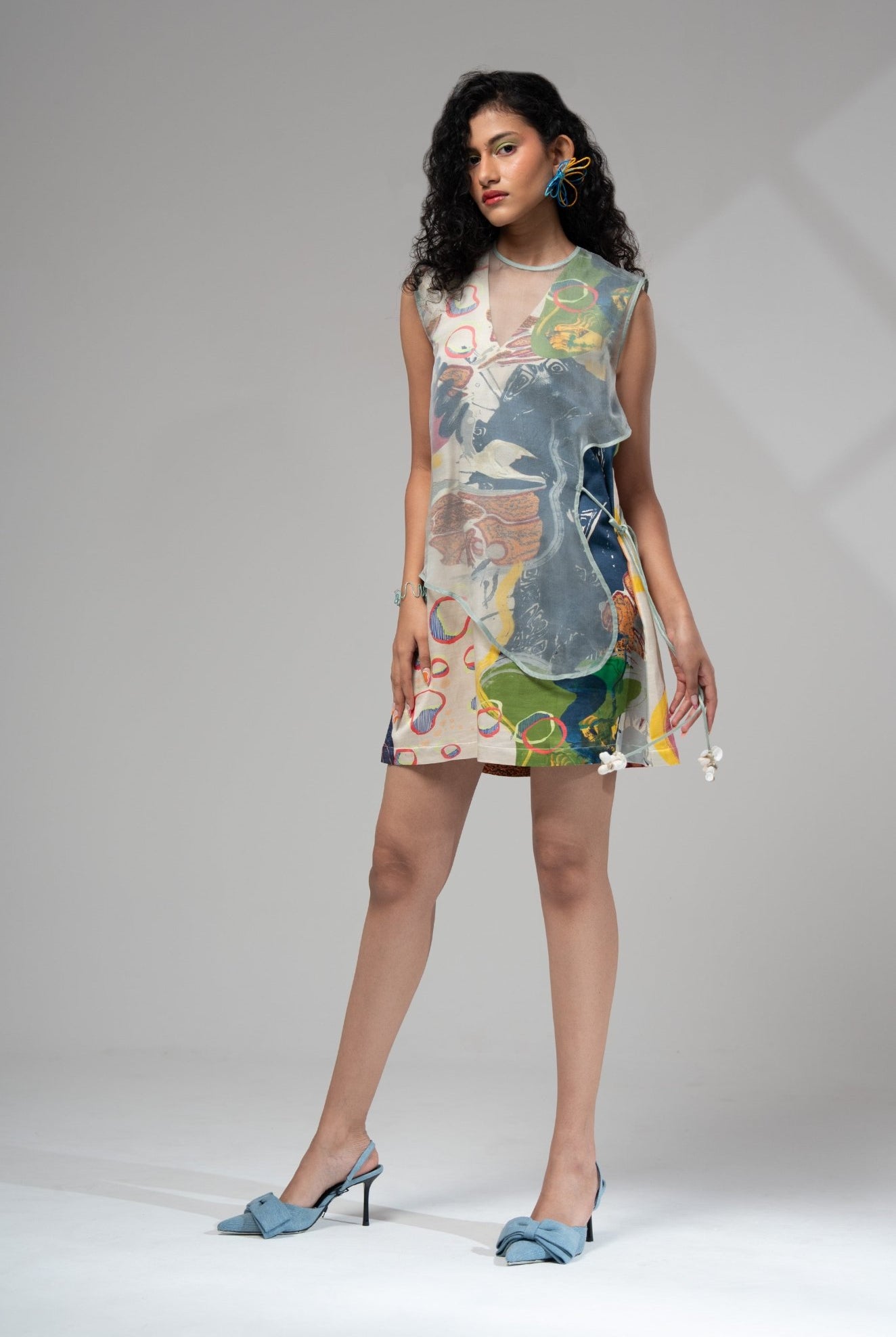 Milo Short Dress w/ Bib - CiceroniDressesAdvait