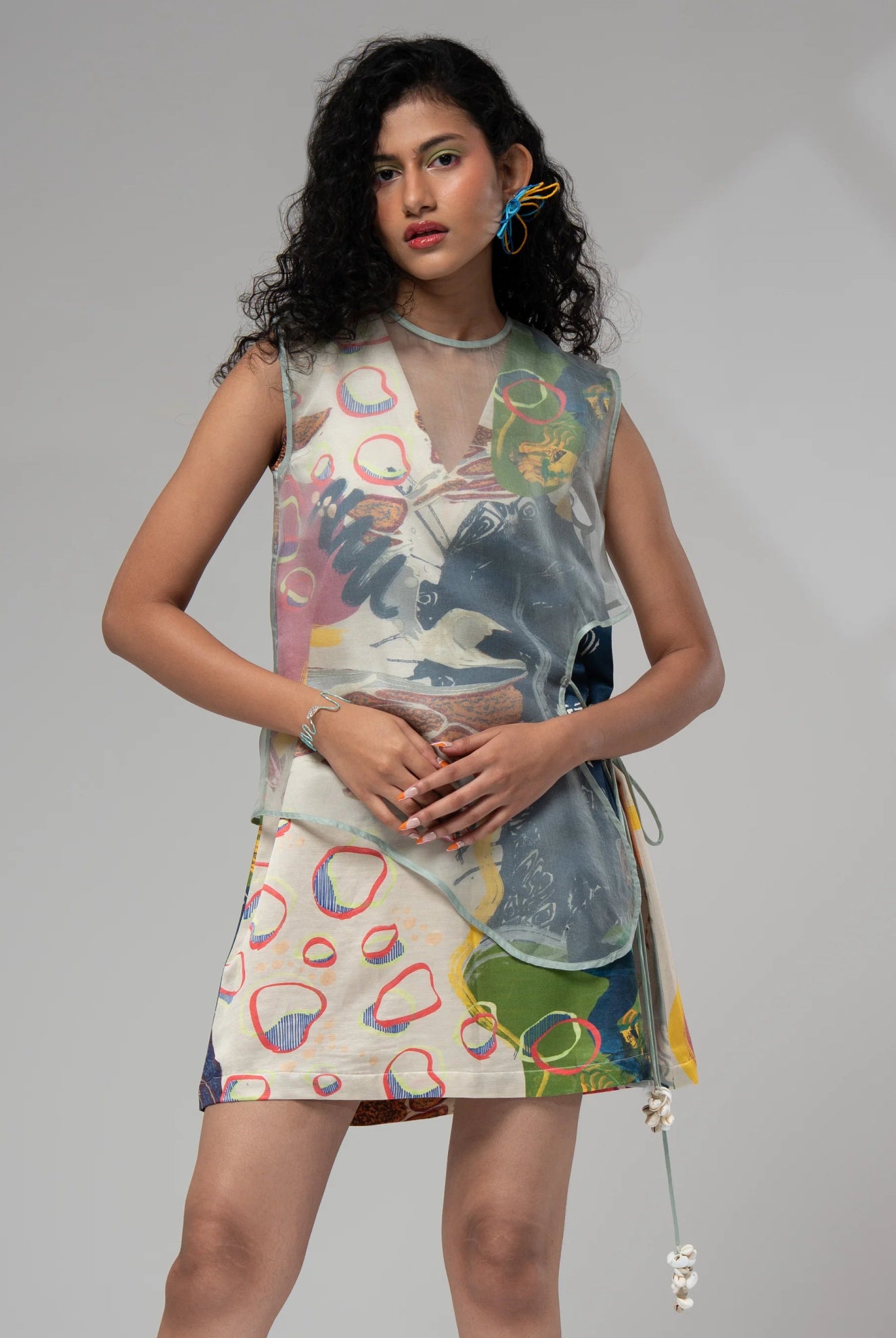 Milo Short Dress w/ Bib - CiceroniDressesAdvait