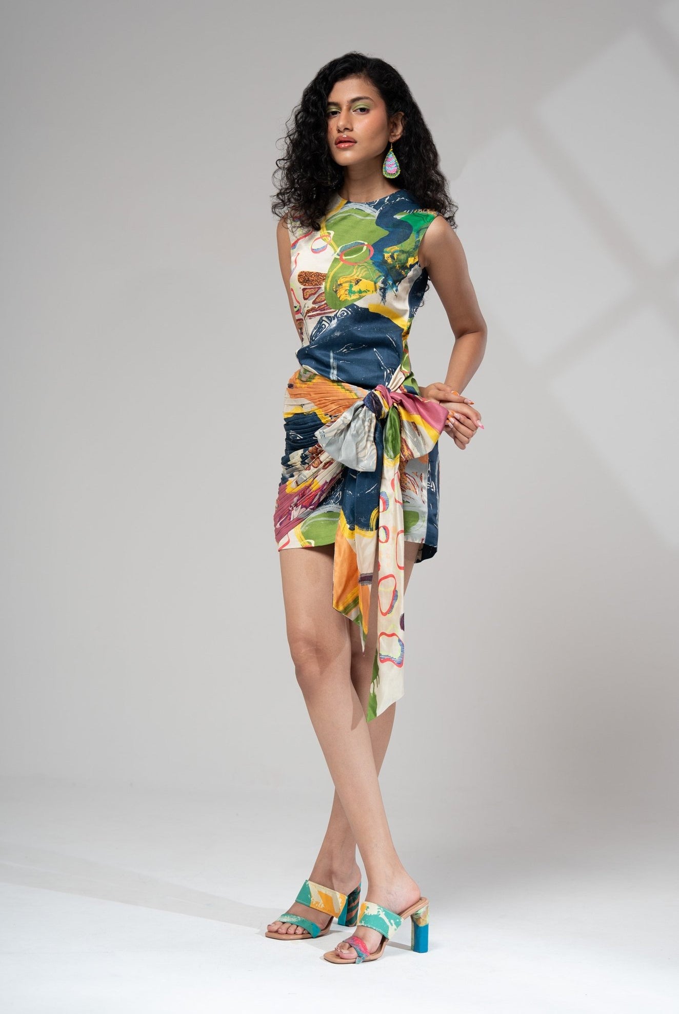 Milo Tie Up Dress - CiceroniDressesAdvait