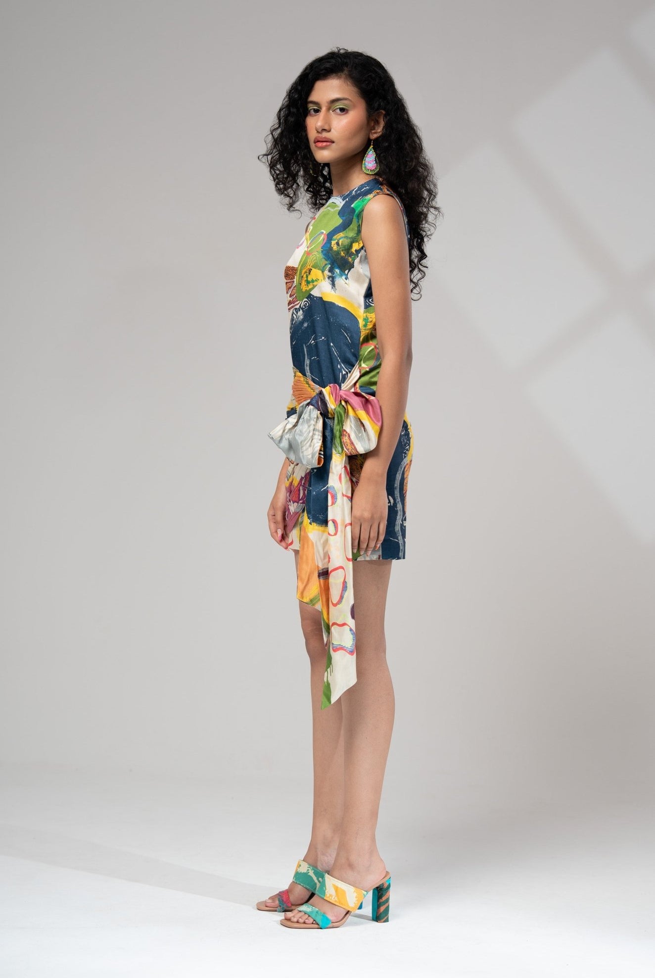 Milo Tie Up Dress - CiceroniDressesAdvait