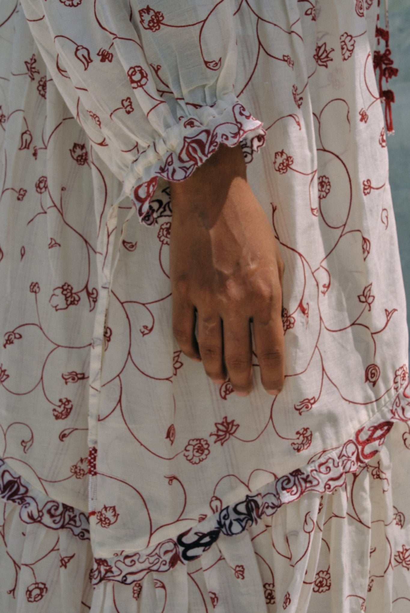 Min Maw Chanderi Tier Dress - CiceroniDressesAhmev