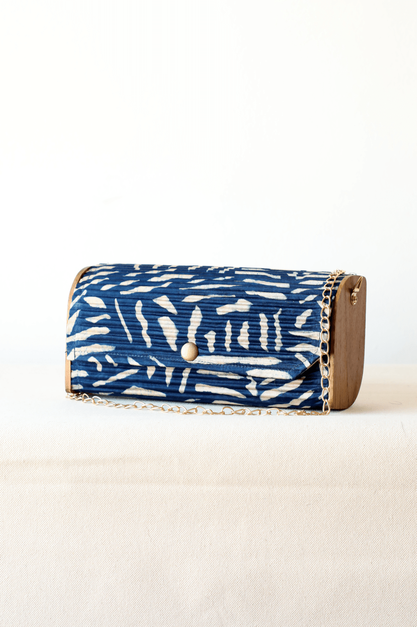 Mini Clutch - Indigo - CiceroniBagsLukka Chuppi
