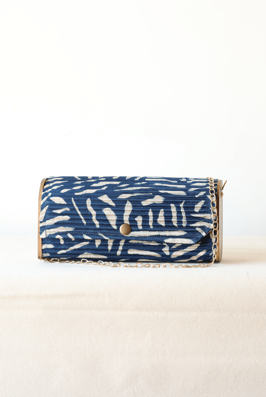 Mini Clutch - Indigo - CiceroniBagsLukka Chuppi