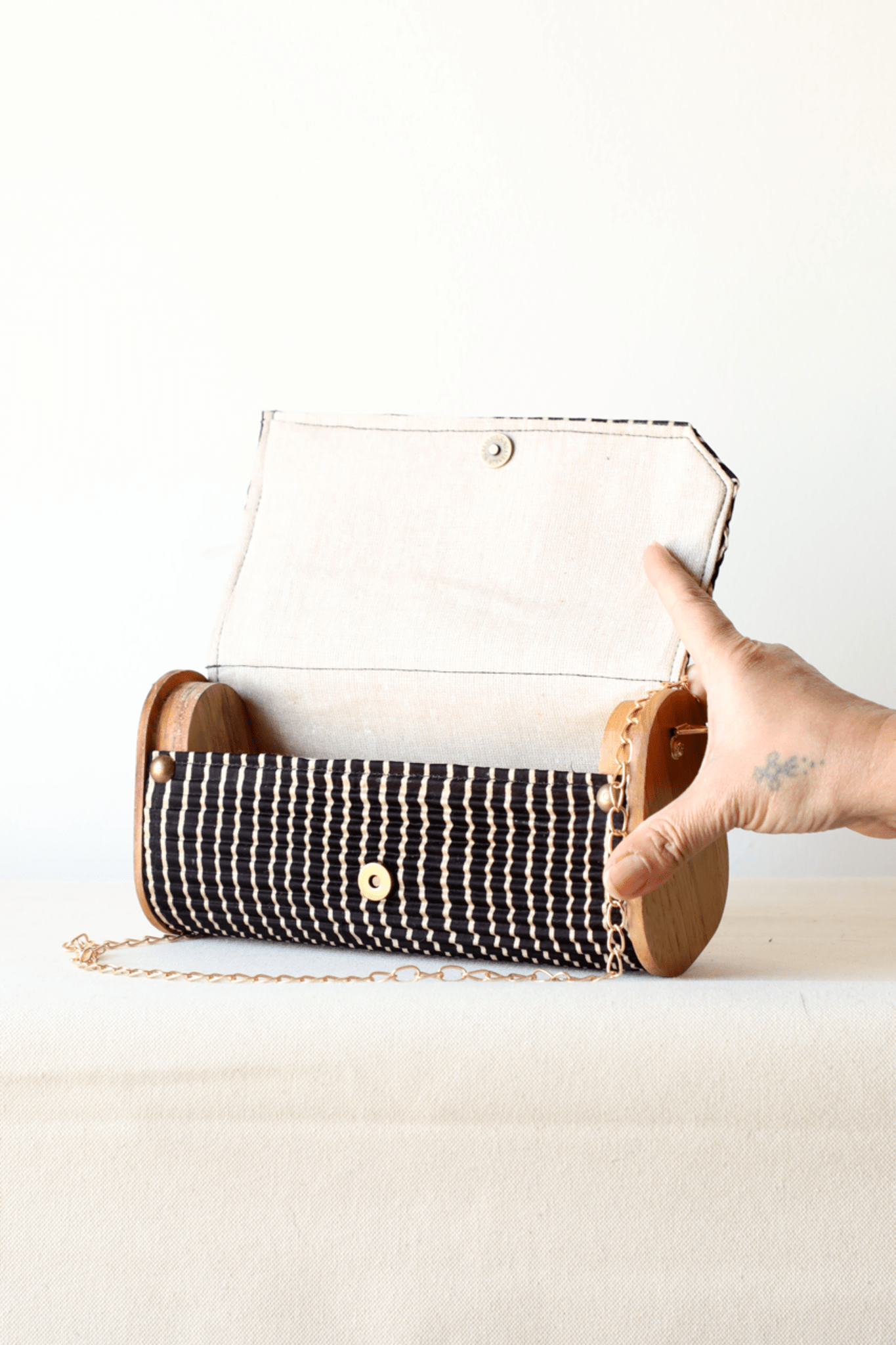 Mini Clutch - Line - CiceroniBagsLukka Chuppi