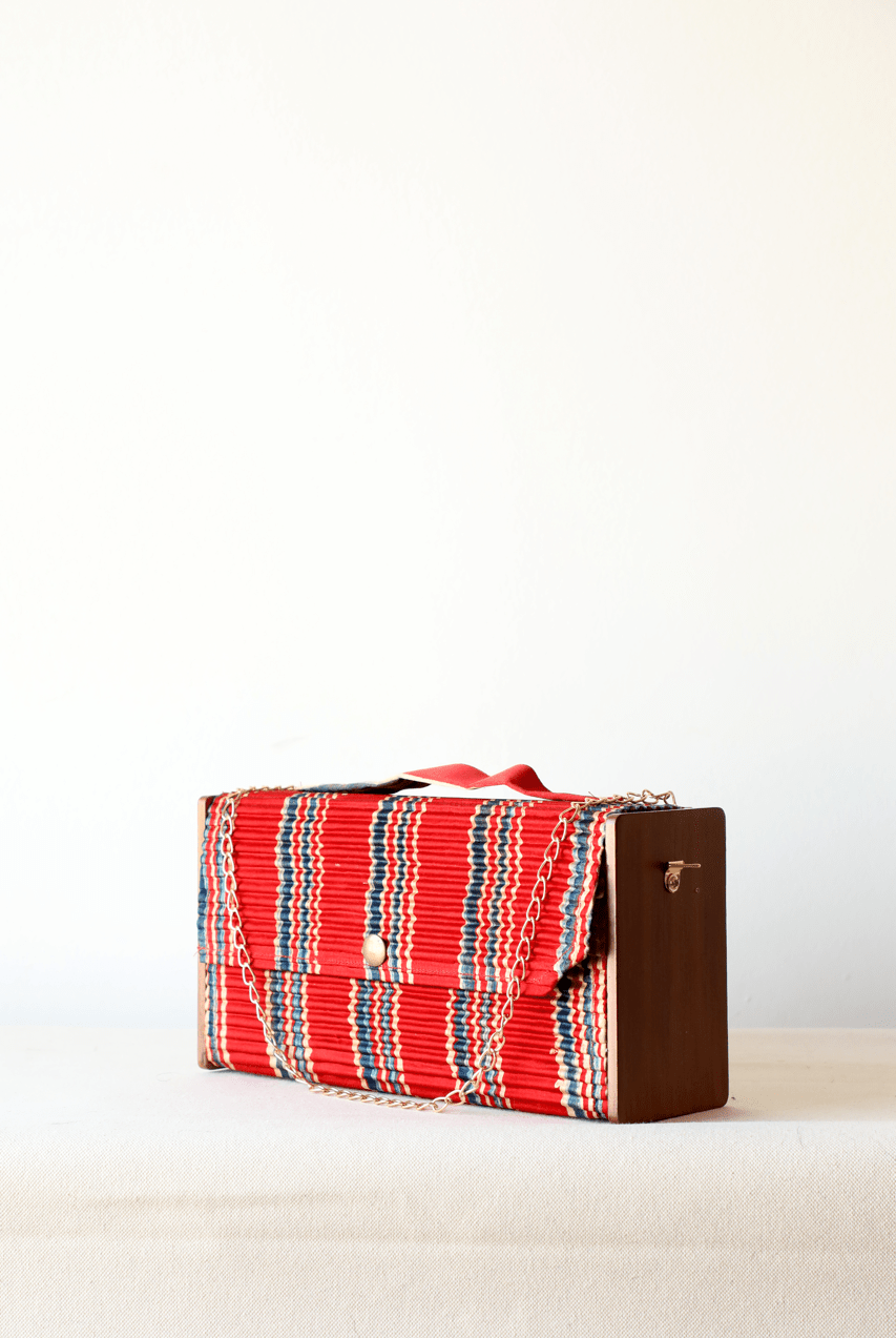 Mini Clutch - Red Line - CiceroniBagsLukka Chuppi