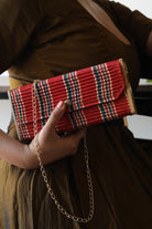 Mini Clutch - Red Line - CiceroniBagsLukka Chuppi