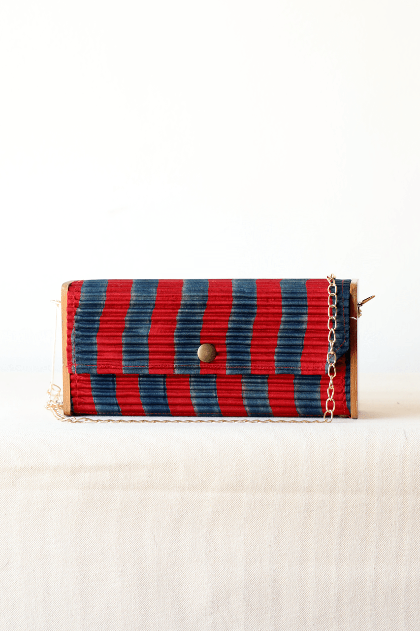 Mini - Seta Upcyled Clutch 2.0 - CiceroniBagsLukka Chuppi