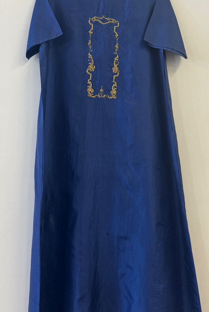 Mirror Zardozi Silk Kurta Shirt - CiceroniKurta, Festive WearAnam Husain