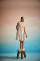 Miyabi Ruching Dress - CiceroniDressesAhmev