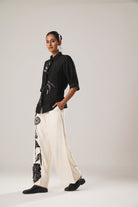MJ Back Tie Shirt + Floral Pants - CiceroniCo - ord SetATBW