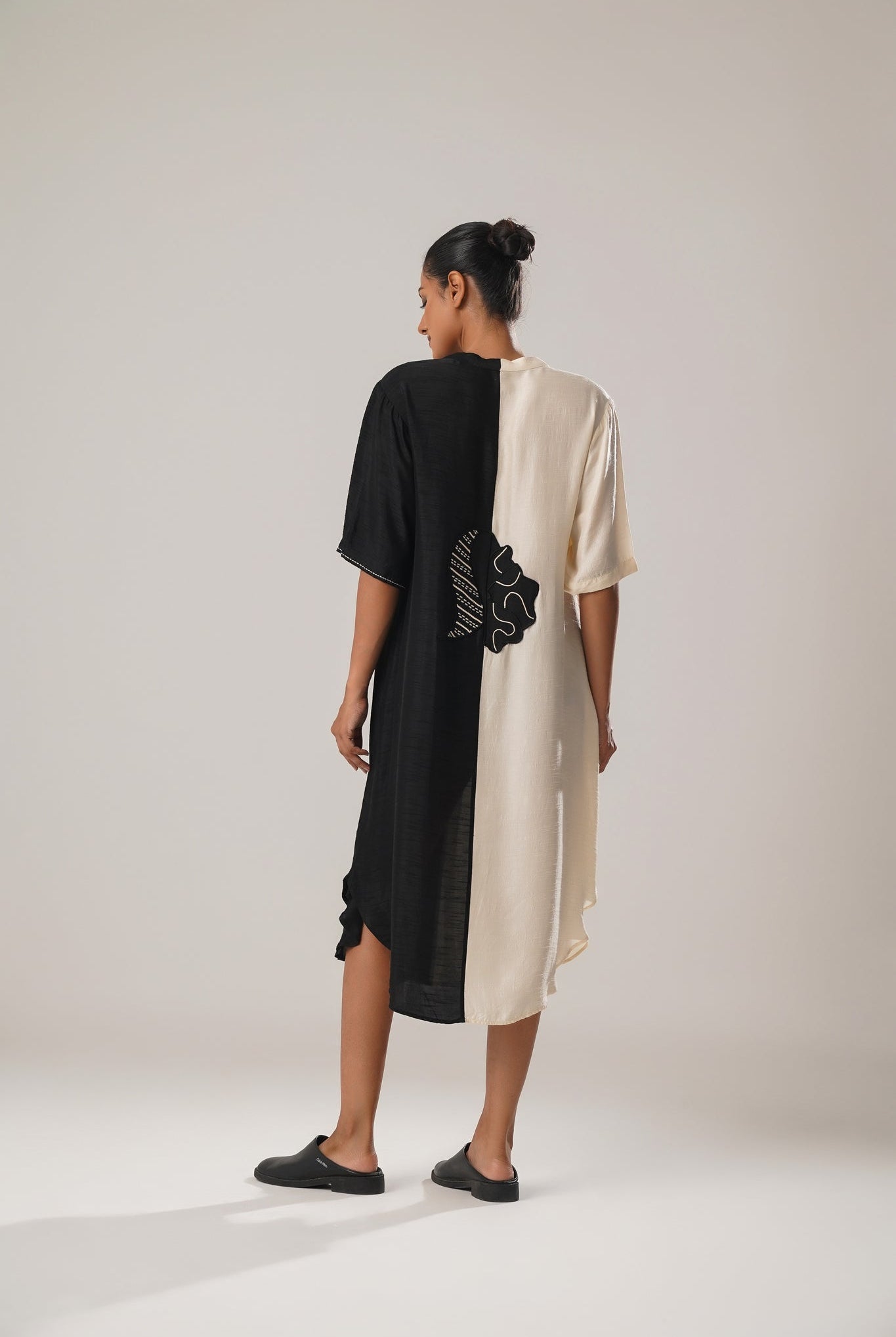 MJ Box Pleat Dress - CiceroniDressesATBW