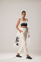 MJ Ombre Top + Cigarette Pants + Organza Jacket - CiceroniCo - ord SetATBW