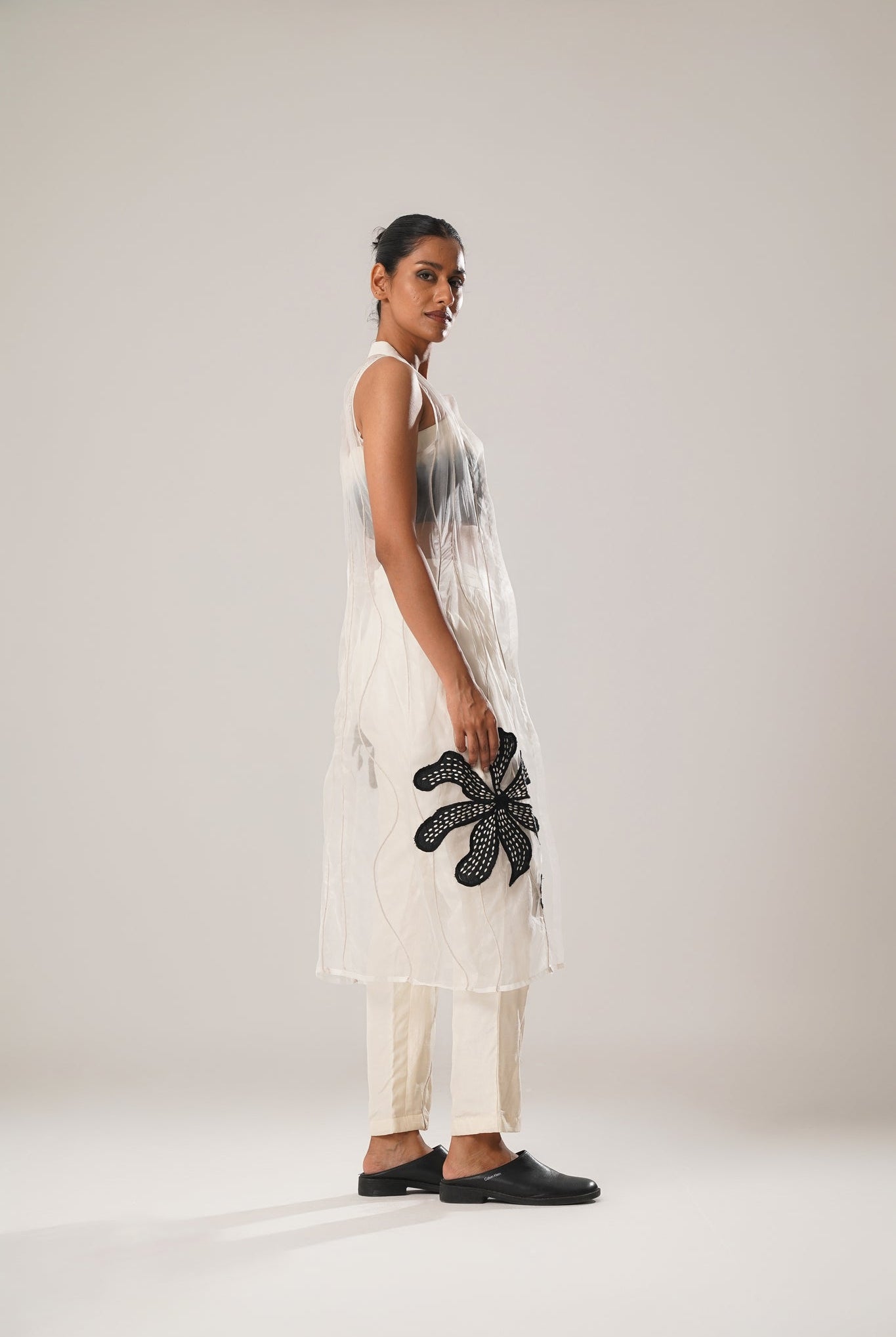 MJ Ombre Top + Cigarette Pants + Organza Jacket - CiceroniCo - ord SetATBW