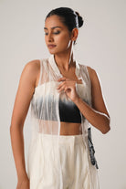 MJ Ombre Top + Cigarette Pants + Organza Jacket - CiceroniCo - ord SetATBW