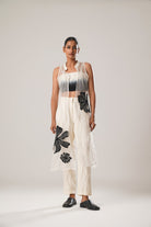 MJ Ombre Top + Cigarette Pants + Organza Jacket - CiceroniCo - ord SetATBW