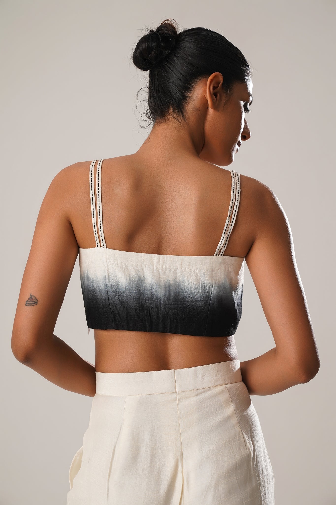 MJ Ombre Top + Cigarette Pants + Organza Jacket - CiceroniCo - ord SetATBW