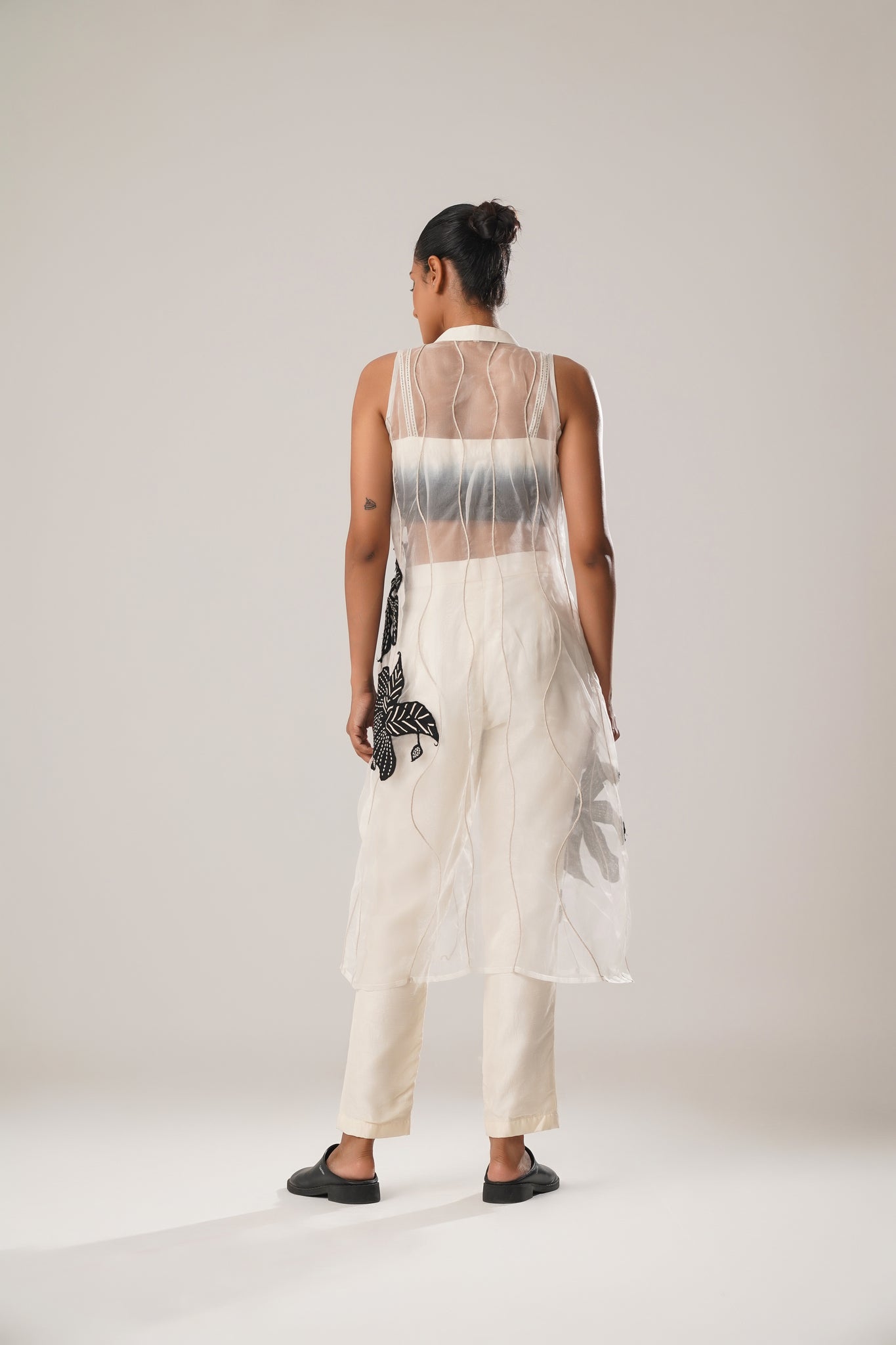 MJ Ombre Top + Cigarette Pants + Organza Jacket - CiceroniCo - ord SetATBW