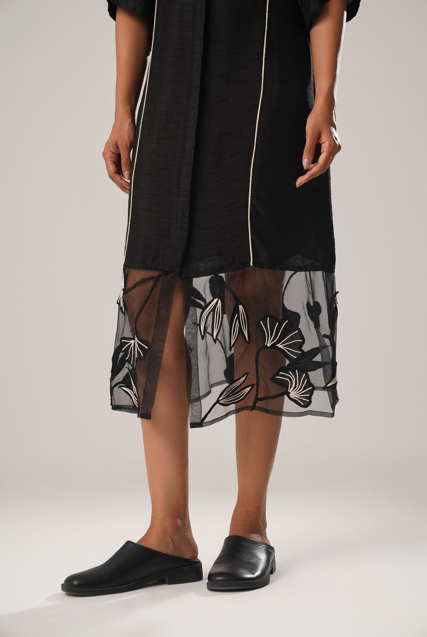 MJ Organza Panel Dress - CiceroniDressesATBW