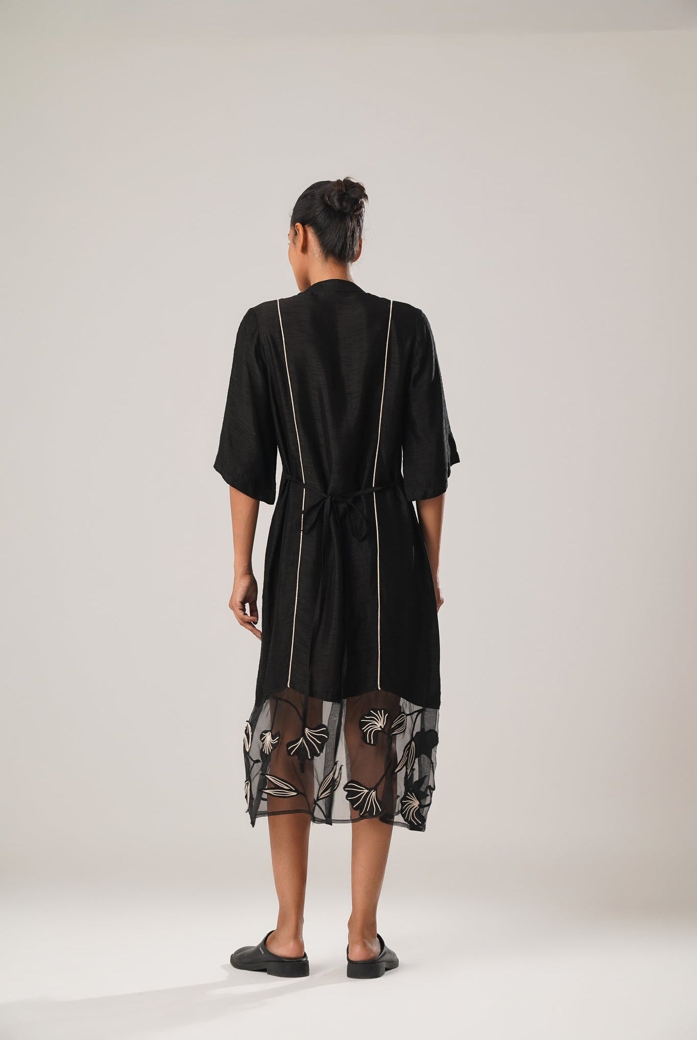 MJ Organza Panel Dress - CiceroniDressesATBW