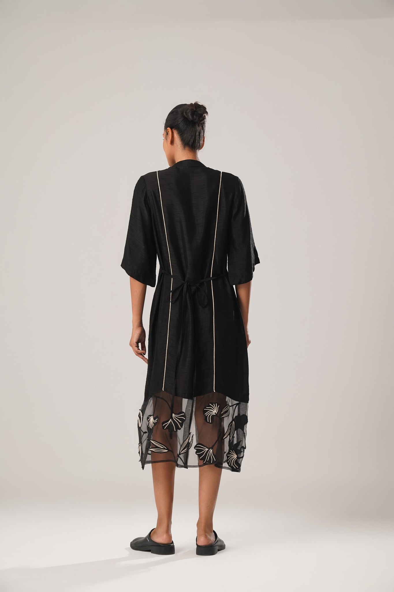MJ Organza Panel Dress - CiceroniDressesATBW