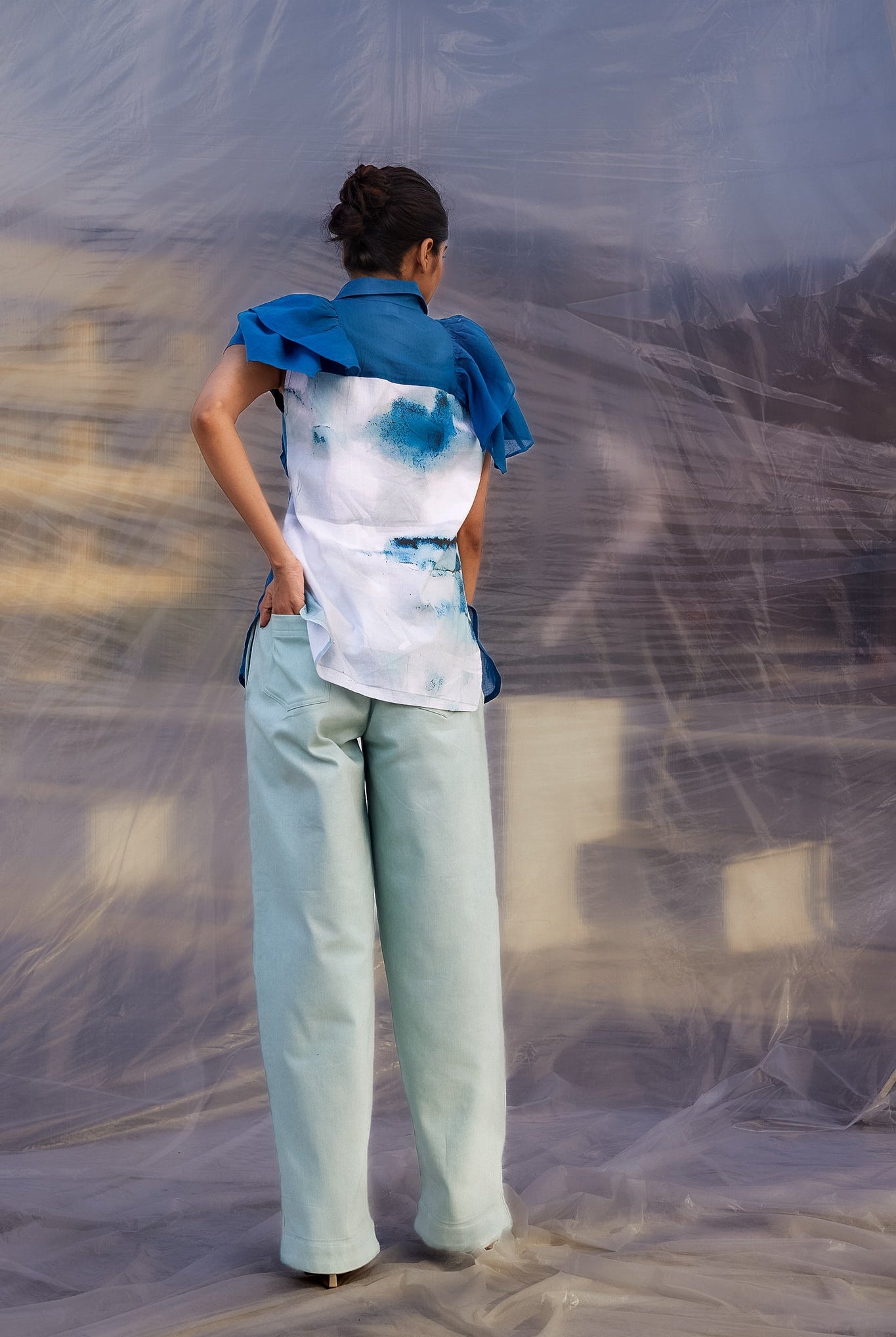 Modern Frill Shirt - CiceroniWomen ShirtsBENNCH