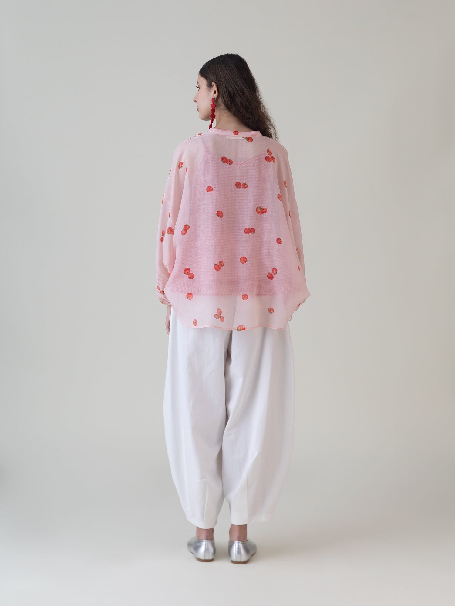 Momotaro Pink Top - CiceroniWomen ShirtsShades of India