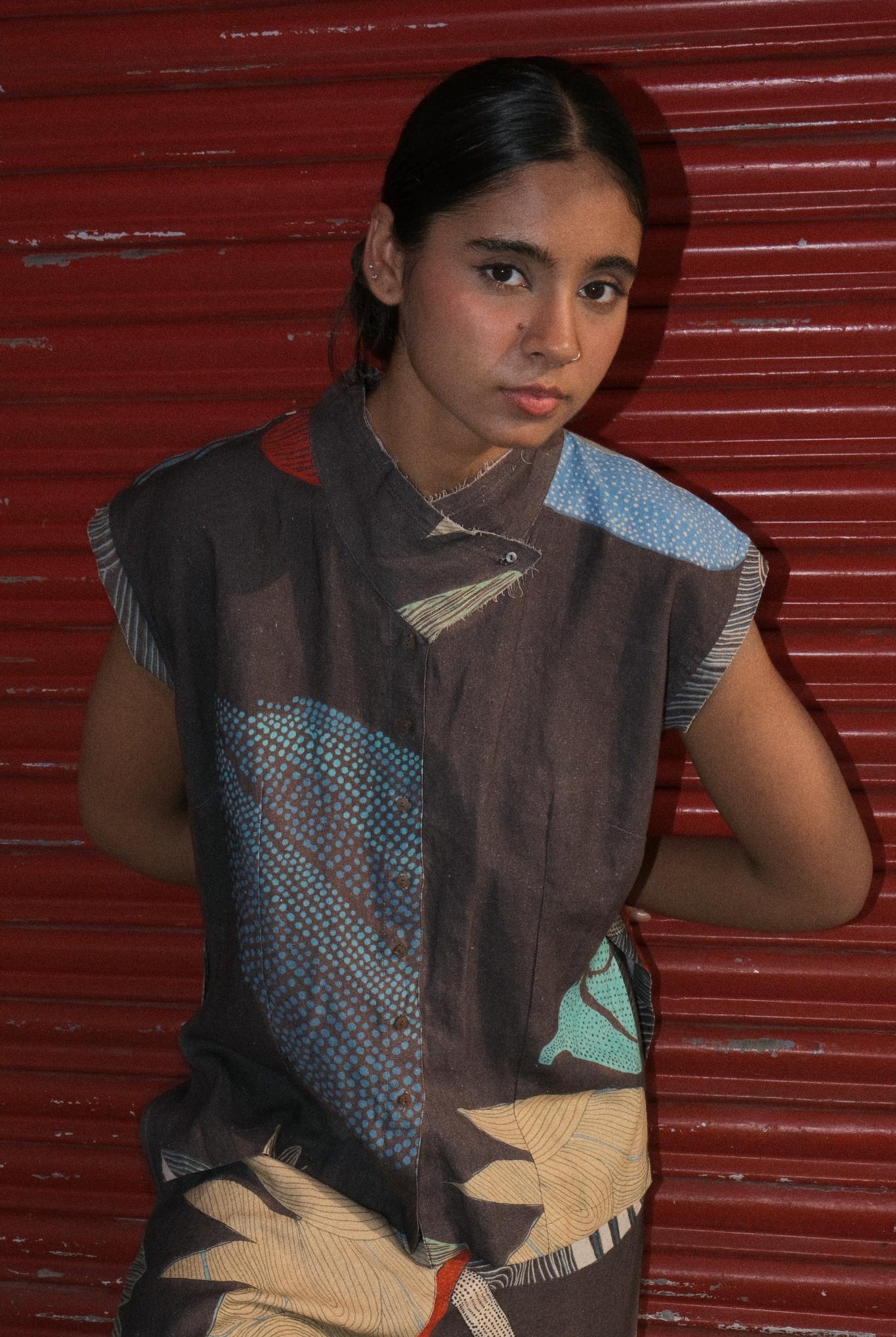 Monk Top in Faith Black - CiceroniTopsNikyta's Workroom