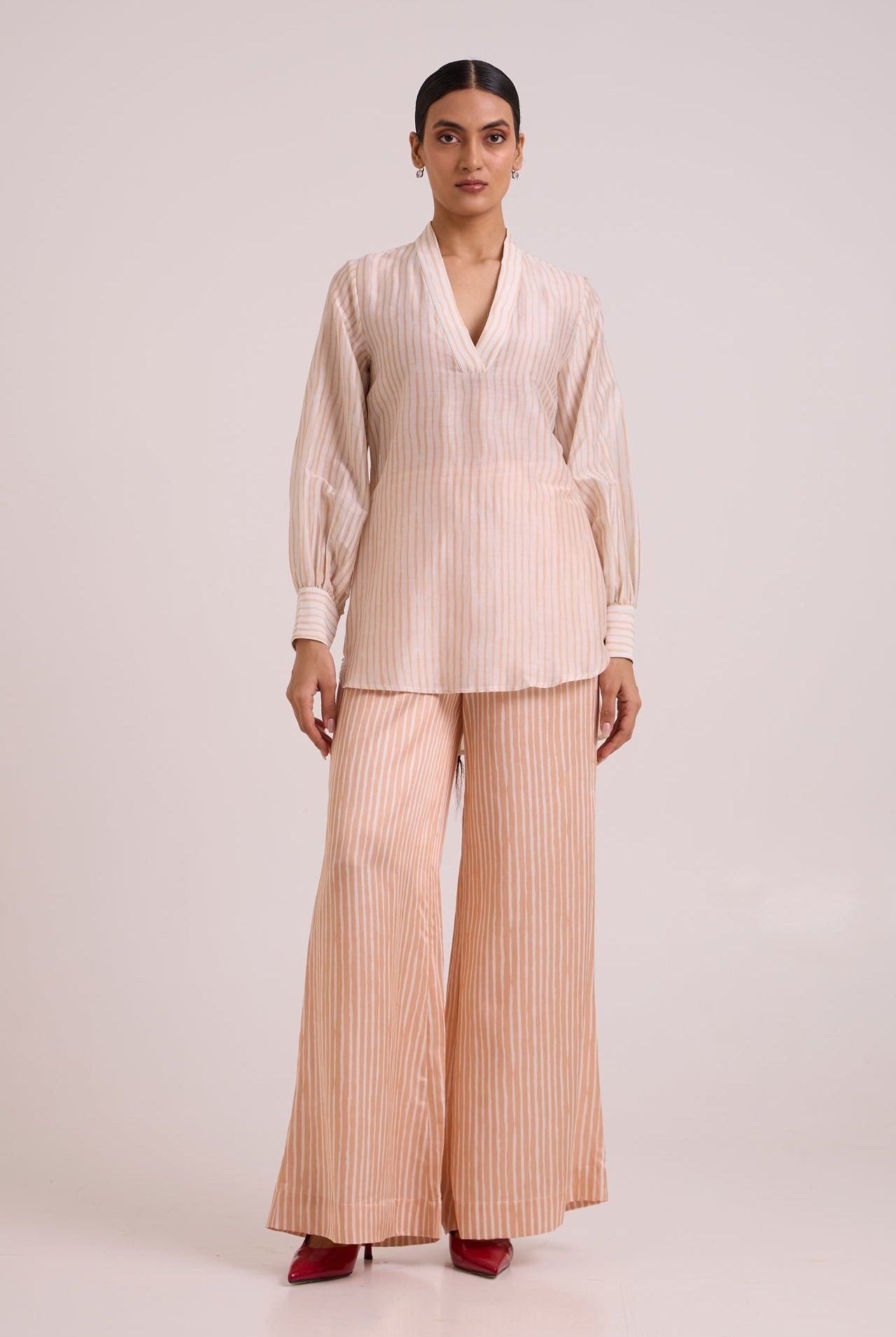 Monroe - Diwan Vest with Shirt & Pant Set - CiceroniCo - ord SetMadder Much