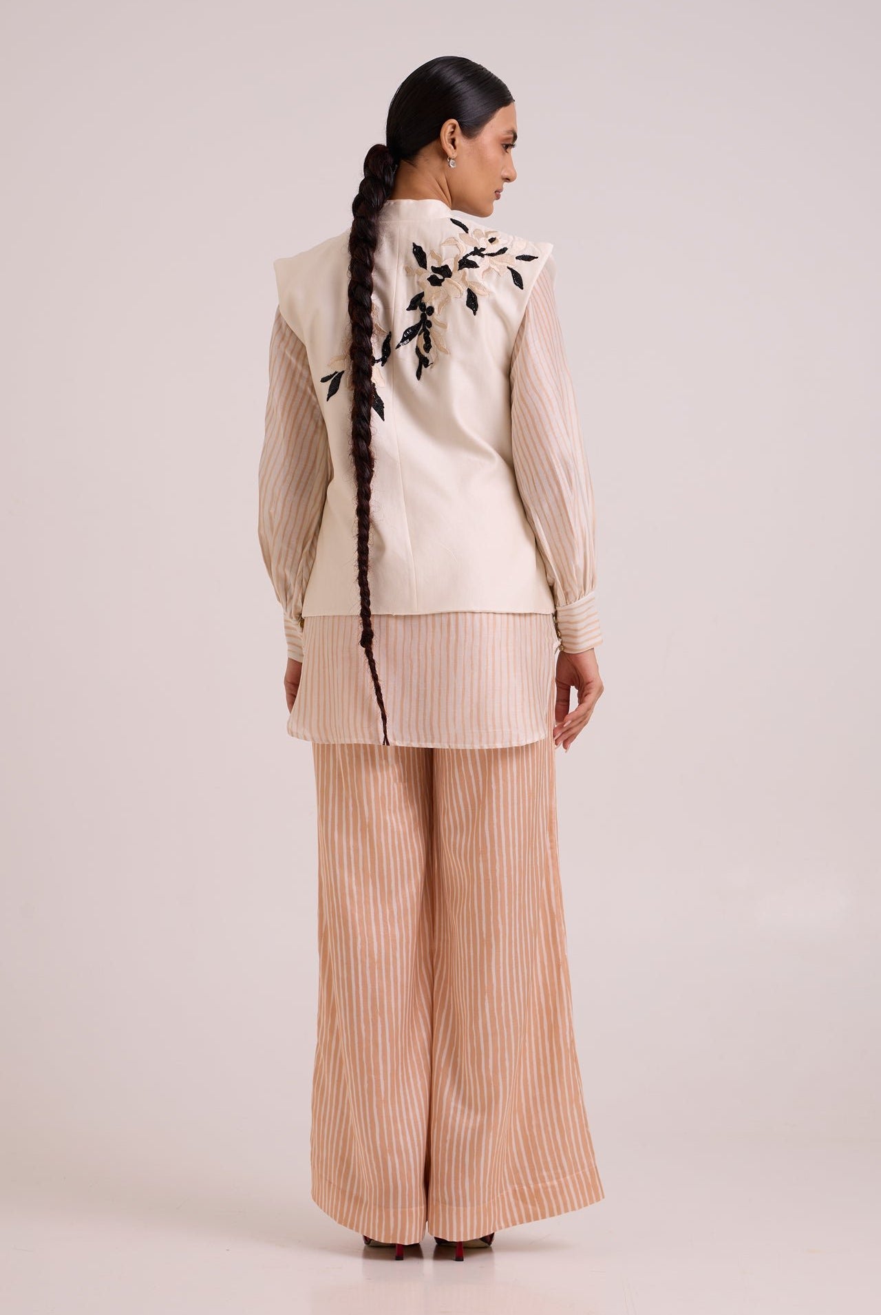 Monroe - Diwan Vest with Shirt & Pant Set - CiceroniCo - ord SetMadder Much