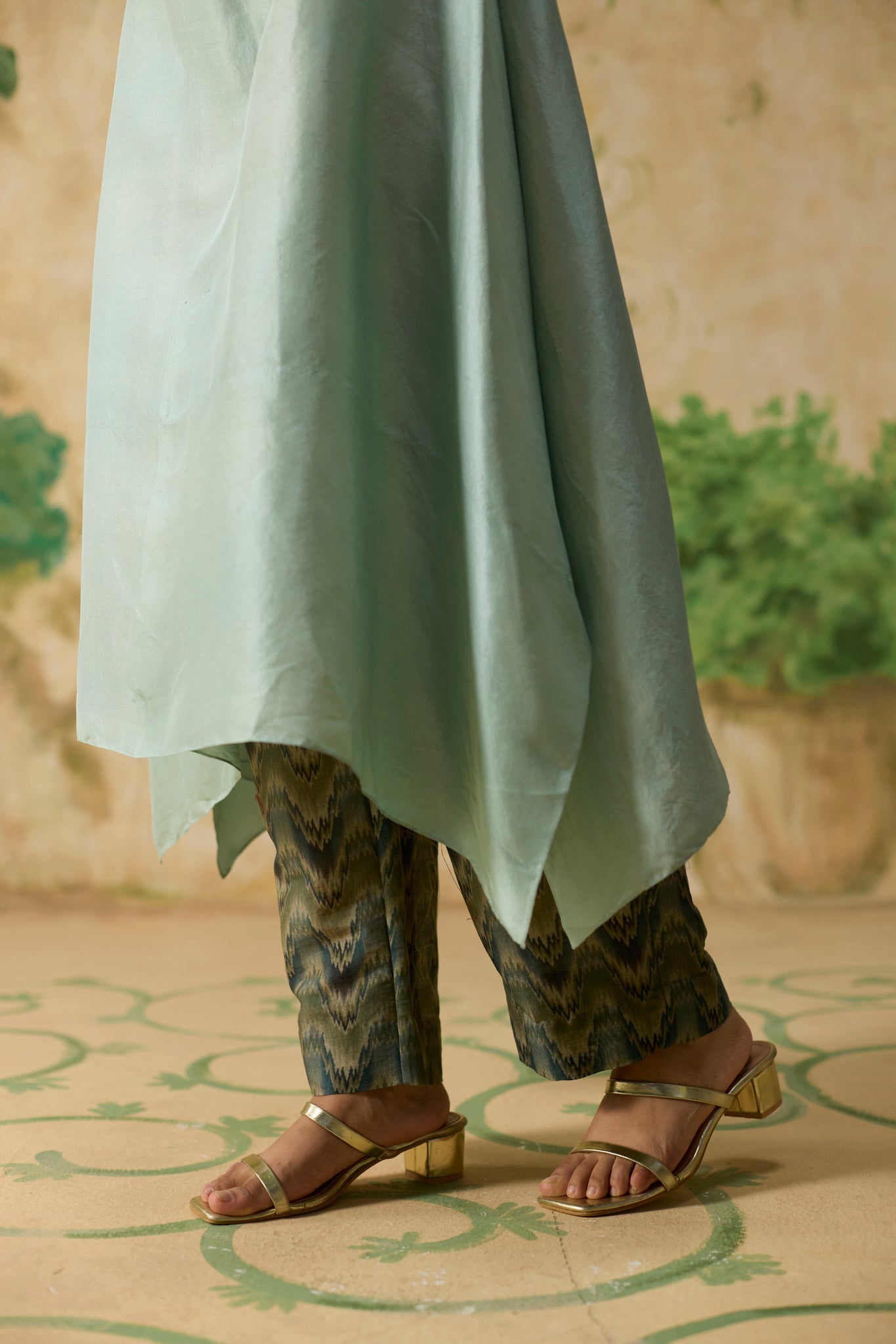 Moor Kurta Set - Light Blue - CiceroniKurta Set, Festive WearKhyati Rughani