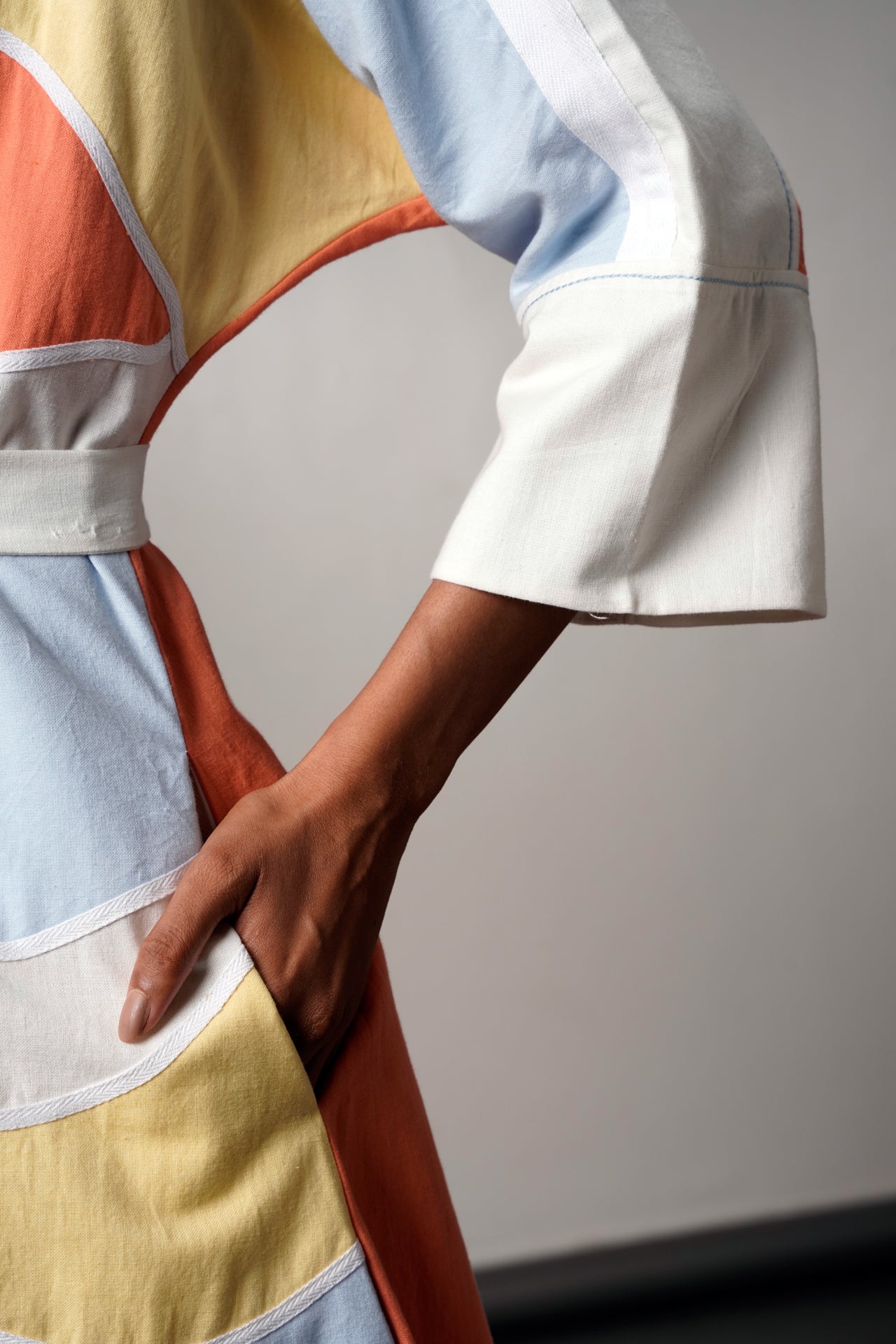 Morado – Brushstroke Midi Dress - CiceroniDressesMadder Much