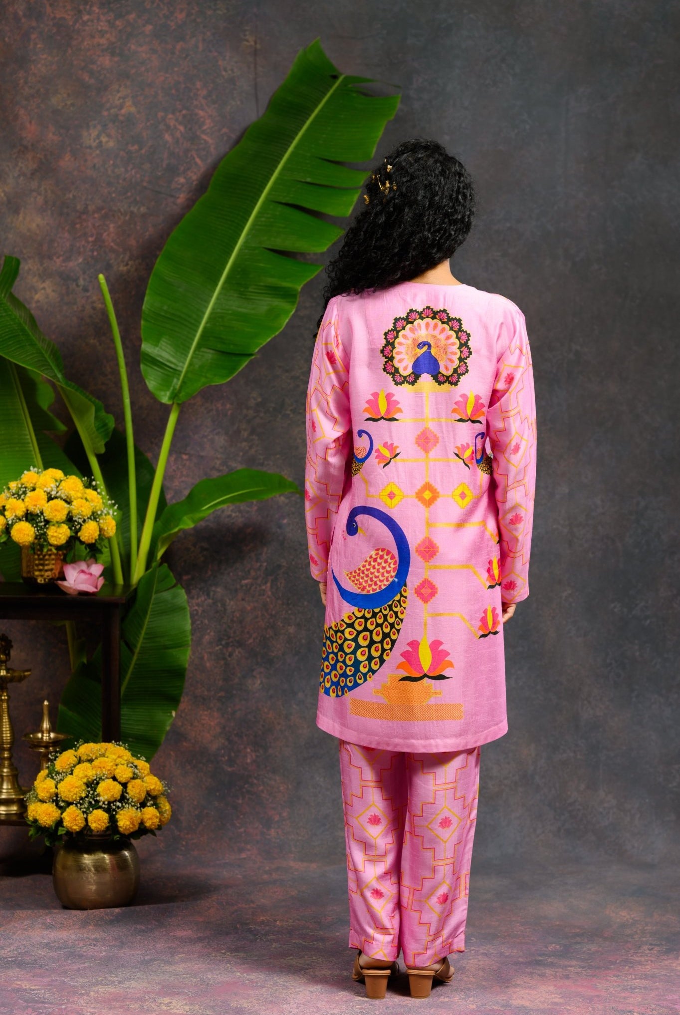 Morvika Pink Co - ord Set - CiceroniCo - ord SetPrachi Kamat