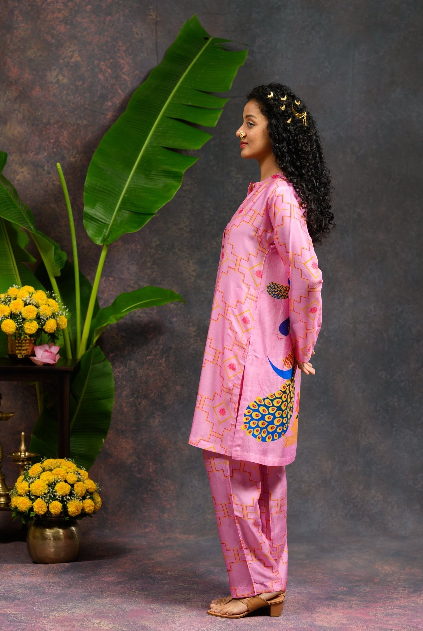 Morvika Pink Co - ord Set - CiceroniCo - ord SetPrachi Kamat