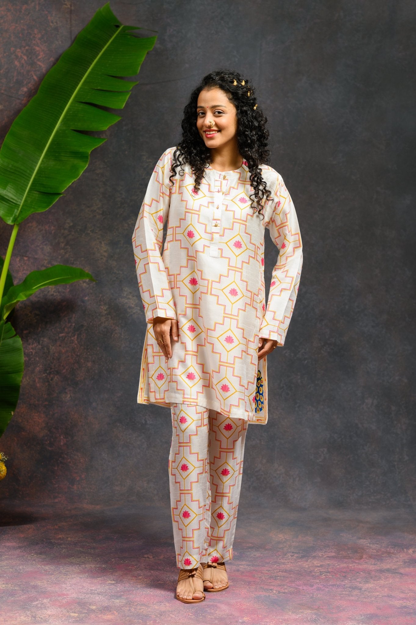 Morvika White Co - ord Set - CiceroniCo - ord SetPrachi Kamat