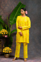 Morvika Yellow Co - ord Set - CiceroniCo - ord SetPrachi Kamat