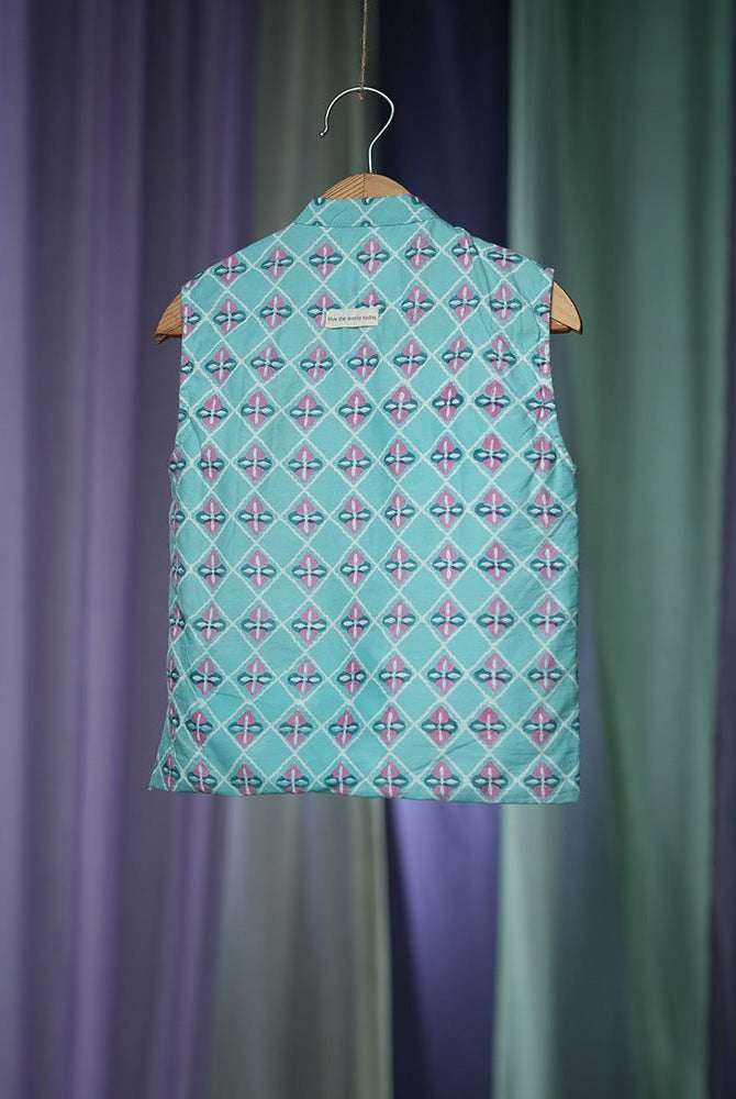 ‘Mosaic magic’ Boys Ethnic Wear Bandi/ Nehru Jacket - CiceroniJacketsLove The World Today