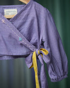 ‘Mosaic Magic’ Girls Ethnic Wear Wrap Top and Lehenga Skirt Set - CiceroniLehenga SetLove The World Today