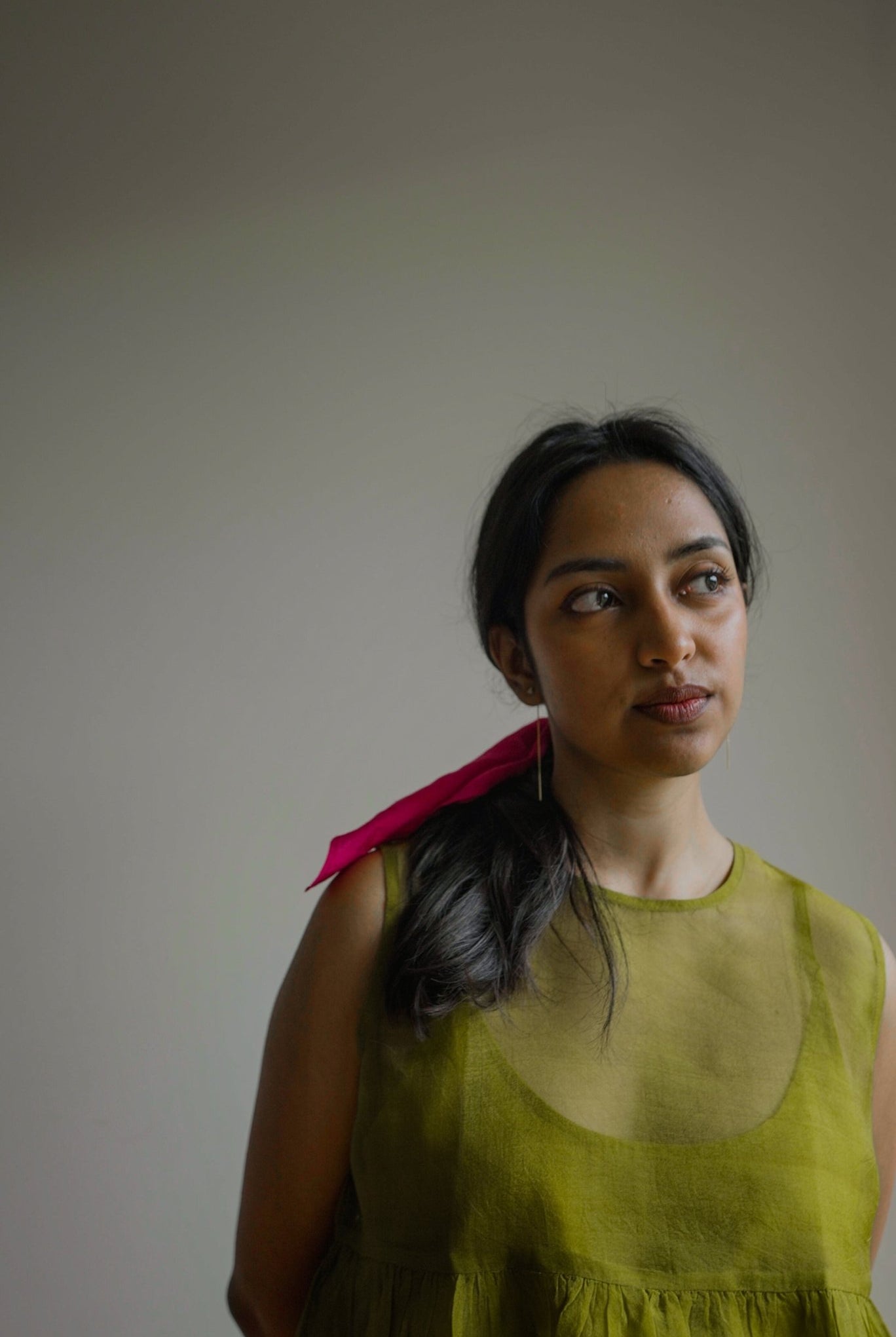 Moss Organza Top - CiceroniTopswith N.