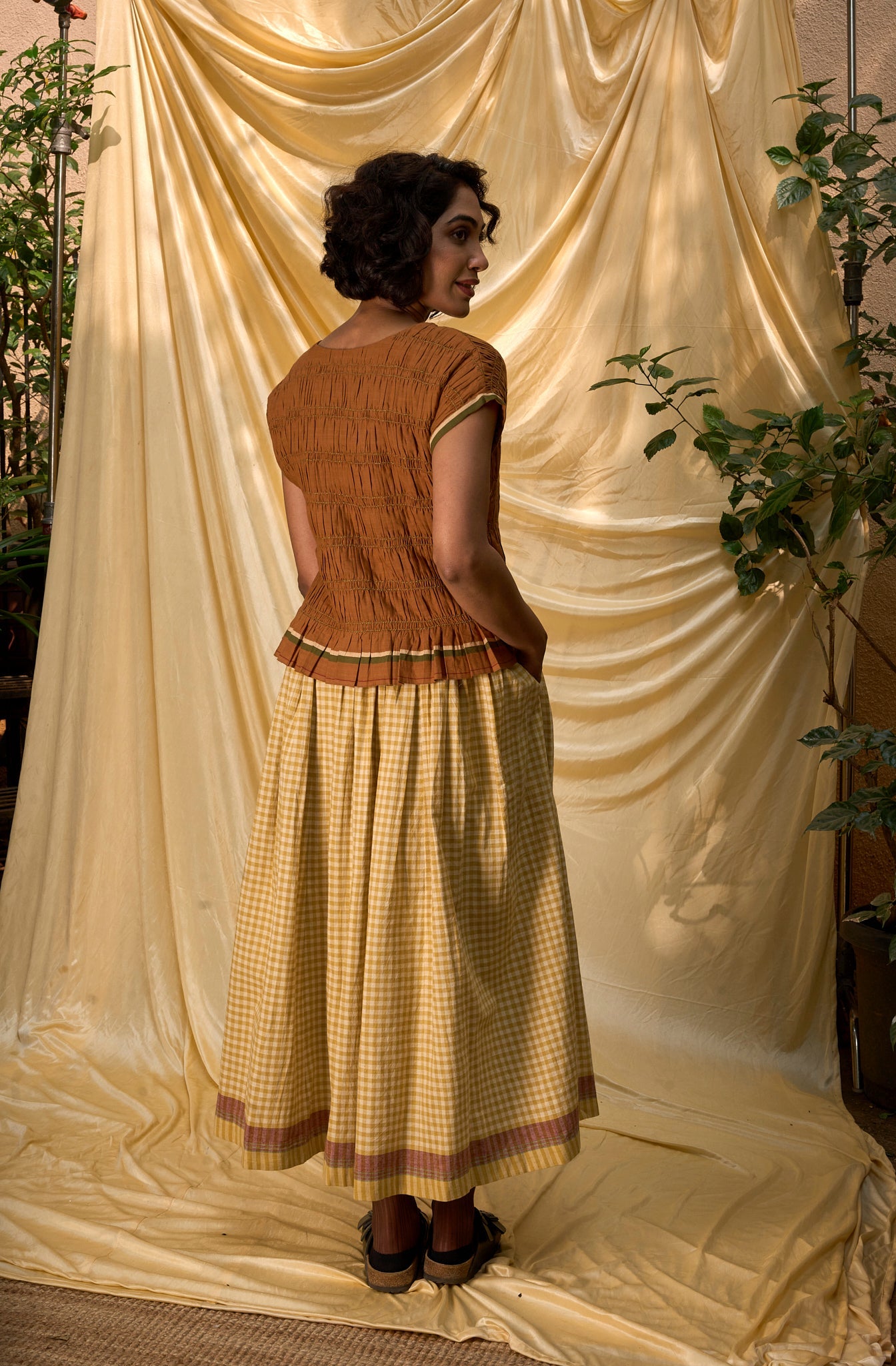 Moss Skirt - CiceroniSkirtsAmbrosia