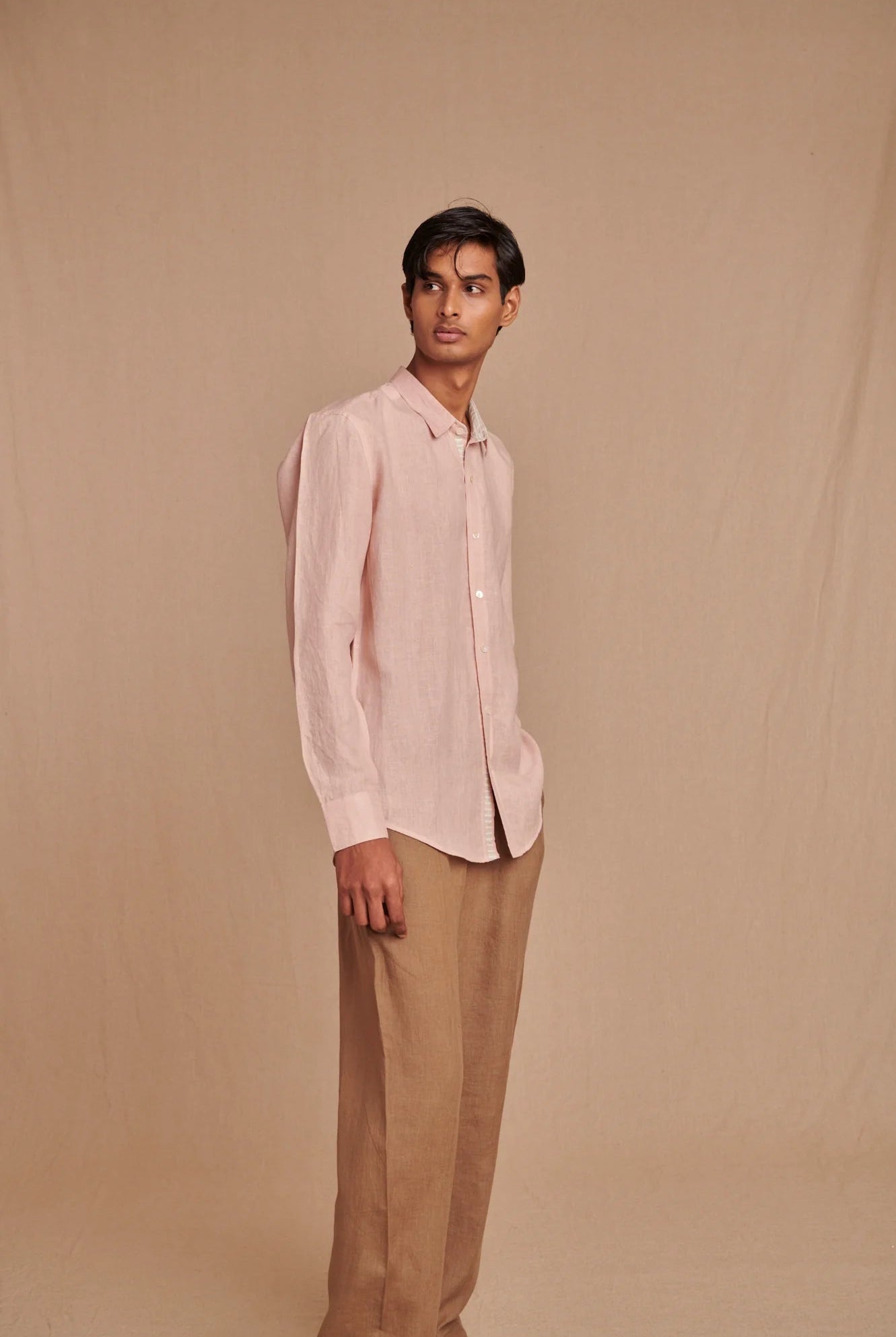 Mousse Linen Men's Lounge Pants - CiceroniPantsSaphed