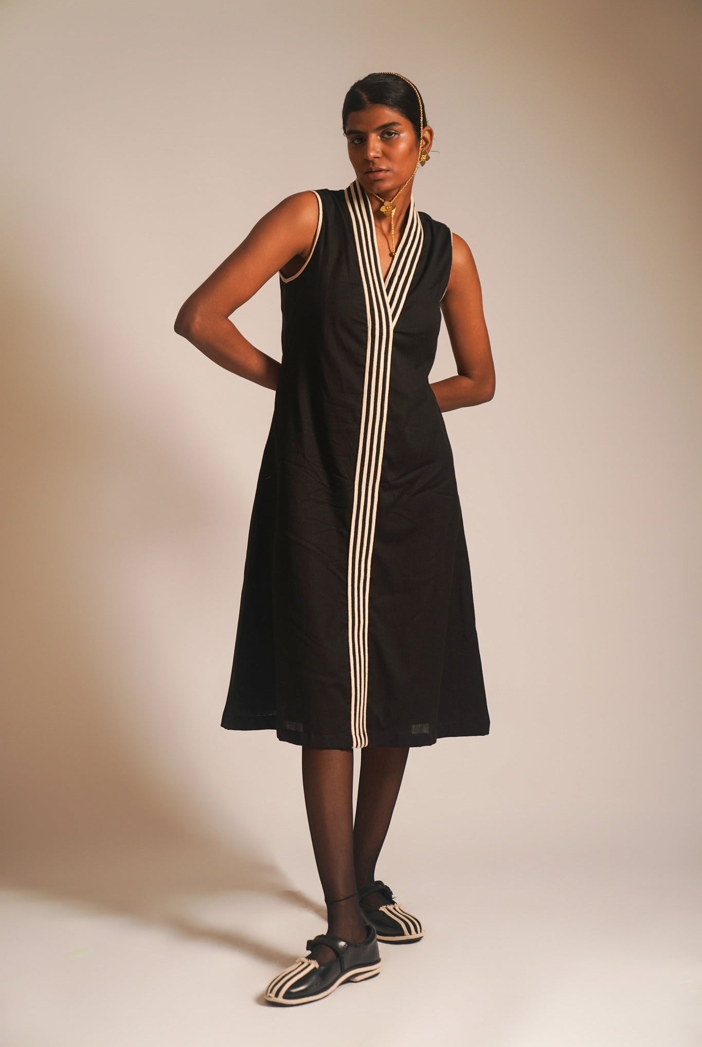Ms. Analyzer - Sleeveless Dress - CiceroniDressesATBW